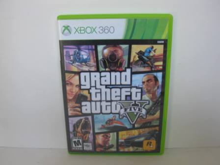Grand Theft Auto V Five - GTA 5 (CASE ONLY) - Xbox 360